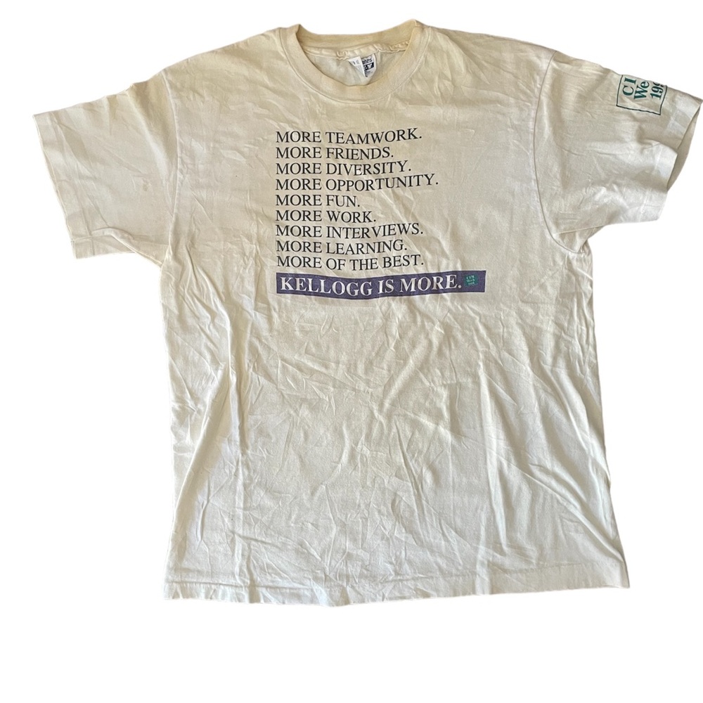 Vintage 90s Kellogg shirt